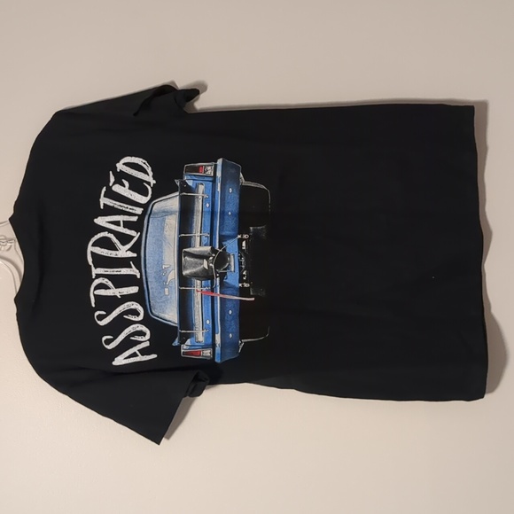 NEW - GILDAN - Black John Force Car T-Shirt - Picture 2 of 4